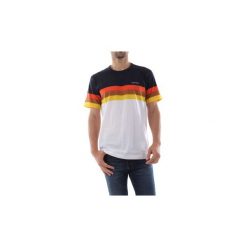T-shirty z krótkim rękawem Calvin Klein Jeans K10K104375 MULTI STRIPE. Brązowe t-shirty męskie Calvin Klein Jeans, s, bez wzorów, z jeansu, bez kołnierzyka, krótkie. Za 205,96 zł.