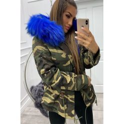 Kurtka damska FEIDA BLUE. Niebieskie kurtki damskie Kurtka damska FEIDA BLUE, s, bez wzorów. W wyprzedaży za 129,00 zł.