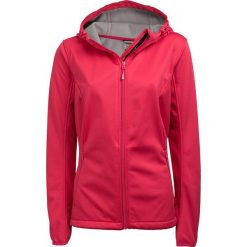 Softshell damski SFD600 - różowy - Outhorn. Różowe kurtki damskie Outhorn, bez wzorów, z materiału, bez kaptura. W wyprzedaży za 129,99 zł.