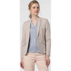 S.Oliver BLACK LABEL - Blezer damski, beżowy. Brązowe bolerka i narzutki damskie s.Oliver BLACK LABEL, s, bez wzorów, bez rękawów. Za 649,95 zł.