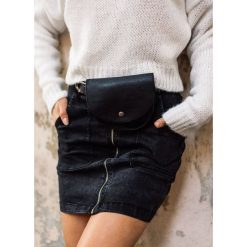 SPÓDNICA TIA JEANS BLACK. Czarne spódniczki damskie Fanaberia.com, s, bez wzorów, z jeansu, długie, mini. Za 129,00 zł.
