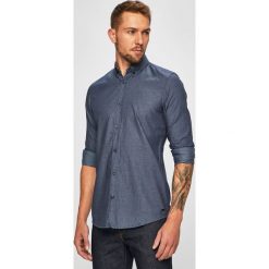 Tom Tailor Denim - Koszula. Niebieskie koszule męskie TOM TAILOR DENIM, m, bez wzorów, z bawełny, casualowe, button down, z długim rękawem. W wyprzedaży za 99,90 zł.