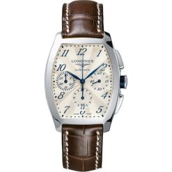 LONGINES EVIDENZA L2.643.4.73.4. Białe zegarki męskie LONGINES, srebrne. Za 11710,00 zł.