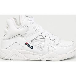 Fila - Buty Cage Mid. Czarne buty sportowe damskie Fila, ze skóry, sportowe. W wyprzedaży za 399,90 zł.