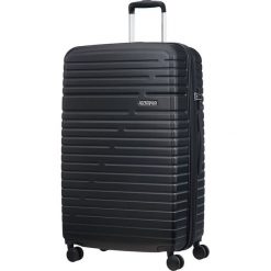 American Tourister Walizka podróżna Aero Racer 79 cm czarna. Czarne walizki American Tourister, bez wzorów, sportowe. W wyprzedaży za 457,00 zł.