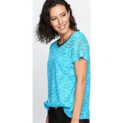 Bluzki damskie: Niebieska Bluzka Do Right Woman
