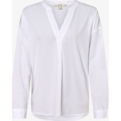 Esprit Casual - Bluzka damska, biały. Białe bluzki damskie Esprit Casual, bez wzorów, casualowe, bez kołnierzyka, bez rękawów. Za 179,95 zł.