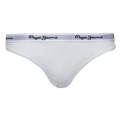 Pepe Jeans Damskie Stringi Dixie Xs Biały. Białe stringi damskie Pepe Jeans, xs, bez wzorów, z bawełny. Za 54,90 zł.