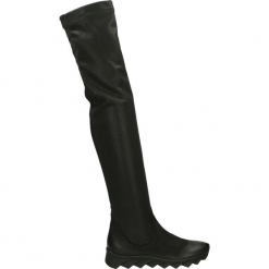 Kozaki - 2READY300 NER. Czarne buty zimowe damskie Venezia, z nubiku. Za 249,00 zł.