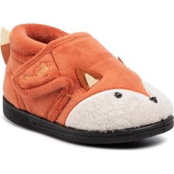 Kapcie CHIPMUNKS - Mr Fox CH137 Rust 399. Pomarańczowe sandały chłopięce Chipmunks, z tworzywa sztucznego, bez zapięcia. Za 109,00 zł.