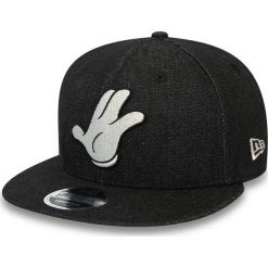 New Era Mickey Czapka z daszkiem Czarny. Czarne czapki męskie z bawełny. Za 171,95 zł.