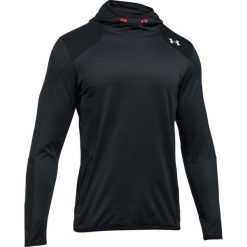 Bluzy męskie: Under Armour Bluza męska ColdGear® Reactor Fleece Hoodie grafitowo-czarna r. L (1299168-016)