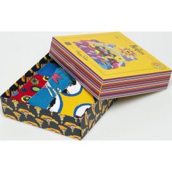 Happy Socks - Skarpety. Szare skarpetki męskie marki Happy Socks, z bawełny. W wyprzedaży za 99,90 zł.
