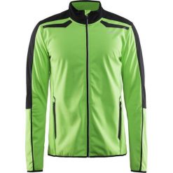 Kurtki męskie bomber: Craft Kurtka męska Intensity Softshell Jacket czarno-zielona r. S (1904463-2620)