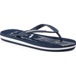 Japonki EA7 EMPORIO ARMANI - XBQ002 XK082 00285 Navy. Niebieskie klapki męskie EA7 Emporio Armani, bez wzorów, z tworzywa sztucznego. W wyprzedaży za 179,00 zł.
