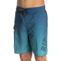 Spodenki kąpielowe 8 - 16 lat. Niebieskie kąpielówki chłopięce marki Rip Curl. Za 141,08 zł.
