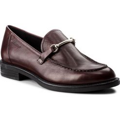 Mokasyny VAGABOND - Amina 4603-001-39 Bordo. Czarne mokasyny damskie marki Vagabond, z materiału, z okrągłym noskiem. Za 419,00 zł.