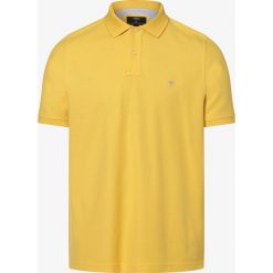 Fynch-Hatton - Męska koszulka polo, żółty. Żółte koszulki męskie Fynch-Hatton, m, bez wzorów, z bawełny, klasyczne, bez rękawów. Za 179,95 zł.