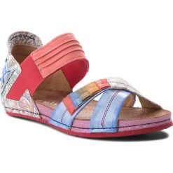 Sandały MACIEJKA - 03375-38/00-5 Multicolor. Klapki damskie Maciejka, bez wzorów, ze skóry, bez obcasa. Za 219,00 zł.
