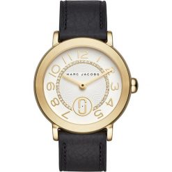 Marc Jacobs RILEY Zegarek schwarz. Czarne zegarki damskie marki Marc Jacobs. W wyprzedaży za 734,30 zł.