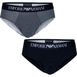 Slipy męskie 2PACK Emporio Armani 111733OP504. Slipy męskie Emporio Armani, m, bez wzorów. Za 229,00 zł.
