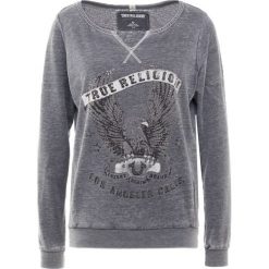 True Religion CREW EAGLE BLACK Bluza dark grey melange. Czarne bluzy damskie marki True Religion, xs, bez wzorów, z bawełny, bez rękawów, bez kaptura. Za 589,00 zł.
