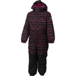 Kombinezon "Klement" w kolorze czarno-czerwono-pomarańczowym. Czerwone kombinezony niemowlęce Color Kids, bez wzorów, bez rękawów, bez kaptura. W wyprzedaży za 219,95 zł.