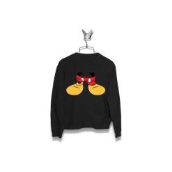Bluza Gacie Myszki Mickey Damska. Czarne bluzy damskie marki Failfake, xs, bez wzorów, bez rękawów, bez kaptura. Za 160,00 zł.