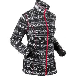 Bluza rozpinana z polaru bonprix czarny. Czarne bluzy damskie bonprix, z polaru. Za 37,99 zł.