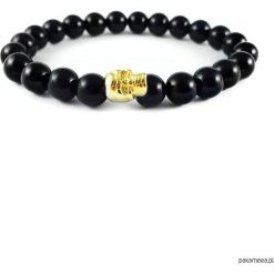 Bransoletki męskie: Bransoletka męska BLACK & GOLD