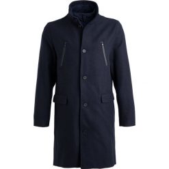 Pier One Płaszcz zimowy dark blue. Niebieskie płaszcze na zamek męskie Pier One, na zimę, m, z materiału. Za 509,00 zł.