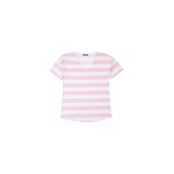 T-shirty damskie: t-shirt – bluzka krótki rękaw damska z dekoltem