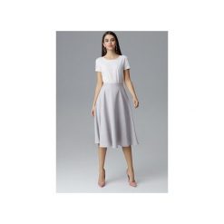 Spódnica M628zary. Szare spódniczki damskie FIGL, xl, bez wzorów, rozkloszowane. Za 139,00 zł.