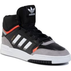 Buty adidas - Drop Step EE5219 Cblack/Lgrani/Solred. Czarne półbuty męskie Adidas, z zamszu, eleganckie. W wyprzedaży za 239,00 zł.