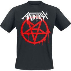 Anthrax Anthems Koszulka damska czarny. Czarne bluzki damskie marki Anthrax, m, z nadrukiem, z okrągłym kołnierzem, bez rękawów. Za 74,90 zł.
