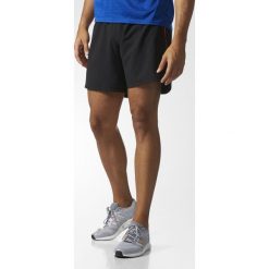 Spodenki adidas Response Short M Czarne. Czarne spodenki sportowe męskie marki Adidas, m, bez wzorów, do biegania. Za 39,99 zł.