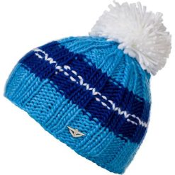 Czapki damskie: Woox Czapka Zimowa z Pomponem Unisex | Niebieska Aurora Beanie – Aurora Beanie – – 8595564737551