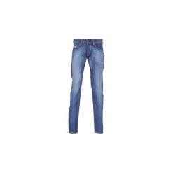 Jeansy skinny Diesel SLEENKER. Niebieskie jeansy męskie Diesel, m, bez wzorów. Za 699,00 zł.
