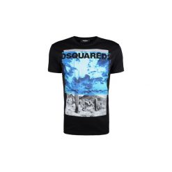 T-shirty z krótkim rękawem Dsquared -. Czarne t-shirty męskie Dsquared, xl, bez wzorów, bez kołnierzyka, krótkie. Za 499,00 zł.