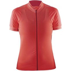 Craft Koszulka Rowerowa Glow W Pink S. Różowe bluzki sportowe damskie marki Craft, s, z meshu, z krótkim rękawem. W wyprzedaży za 219,00 zł.