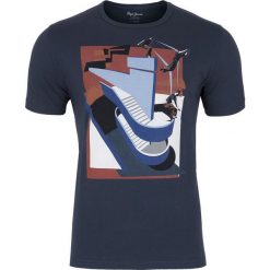 T-shirt Pepe Jeans. Szare t-shirty męskie Pepe Jeans, na lato, m, bez wzorów, z jeansu, bez kołnierzyka. Za 89,00 zł.