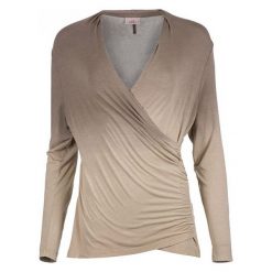 Deha Koszulka Damska Neck L / S Tee b84571 Shade D Orzech (Rozmiar Xs). Szare t-shirty damskie marki Deha, s. W wyprzedaży za 232,00 zł.