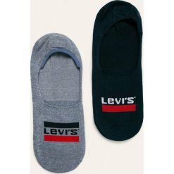 Levi's - Skarpety (2-pack). Niebieskie skarpetki męskie Levi's®, bez wzorów, z elastanu. Za 29,90 zł.