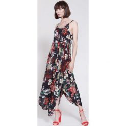 Sukienki hiszpanki: Czarna Sukienka Cherry Lady