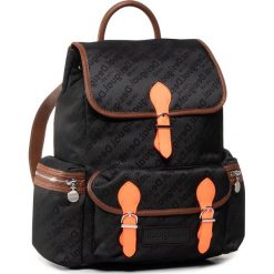 Plecak DESIGUAL - 20SAKA37 5000. Czarne plecaki damskie Desigual, bez wzorów, z materiału, klasyczne. W wyprzedaży za 349,00 zł.