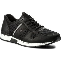 Sneakersy RIEKER - 19400-02 Weiss. Czarne sneakersy męskie Rieker, na co dzień, bez wzorów, ze skóry ekologicznej, bez zapięcia. W wyprzedaży za 189,00 zł.