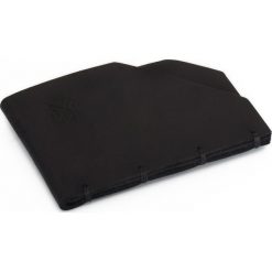 Portfele damskie: Woox Skórzany Portfel/Etui Na Karty Unisex | Handmade | Czarny Moneta Minor Ater – – – 8595564773825