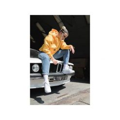 Softshell yellow hoodie. Żółte bluzy damskie Rest_factory, s, z aplikacjami, z poliesteru, bez rękawów, bez kaptura. Za 289,00 zł.
