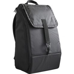 Torba fitness 30L. Czarne plecaki męskie DOMYOS, bez wzorów, z poliesteru, sportowe. Za 99,99 zł.