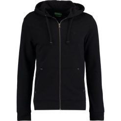 Bluzy męskie: Benetton Bluza rozpinana black